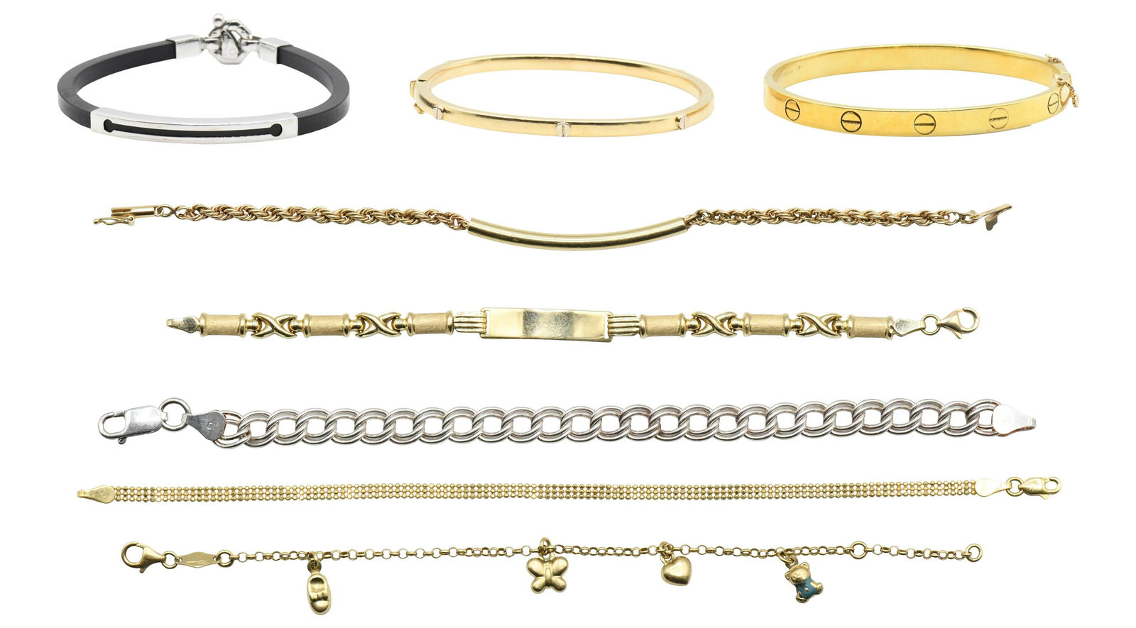 Group of Eight Bracelets (1 of 1)