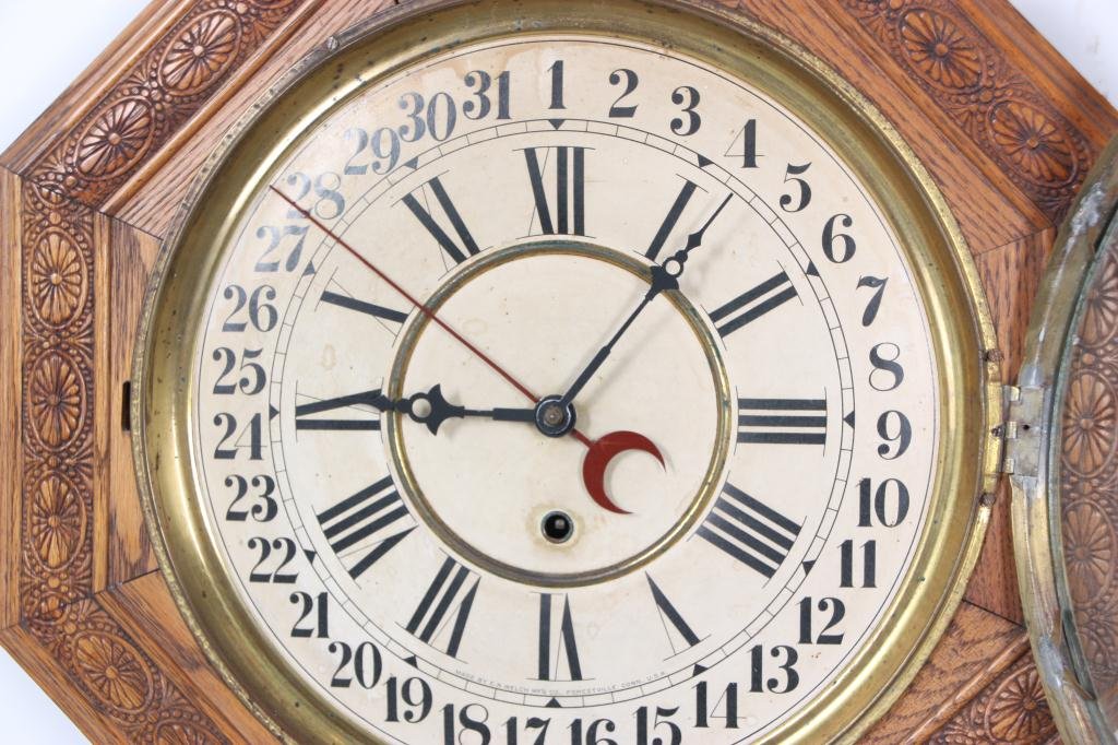 Welch Star Pointer Calendar Clock - 4