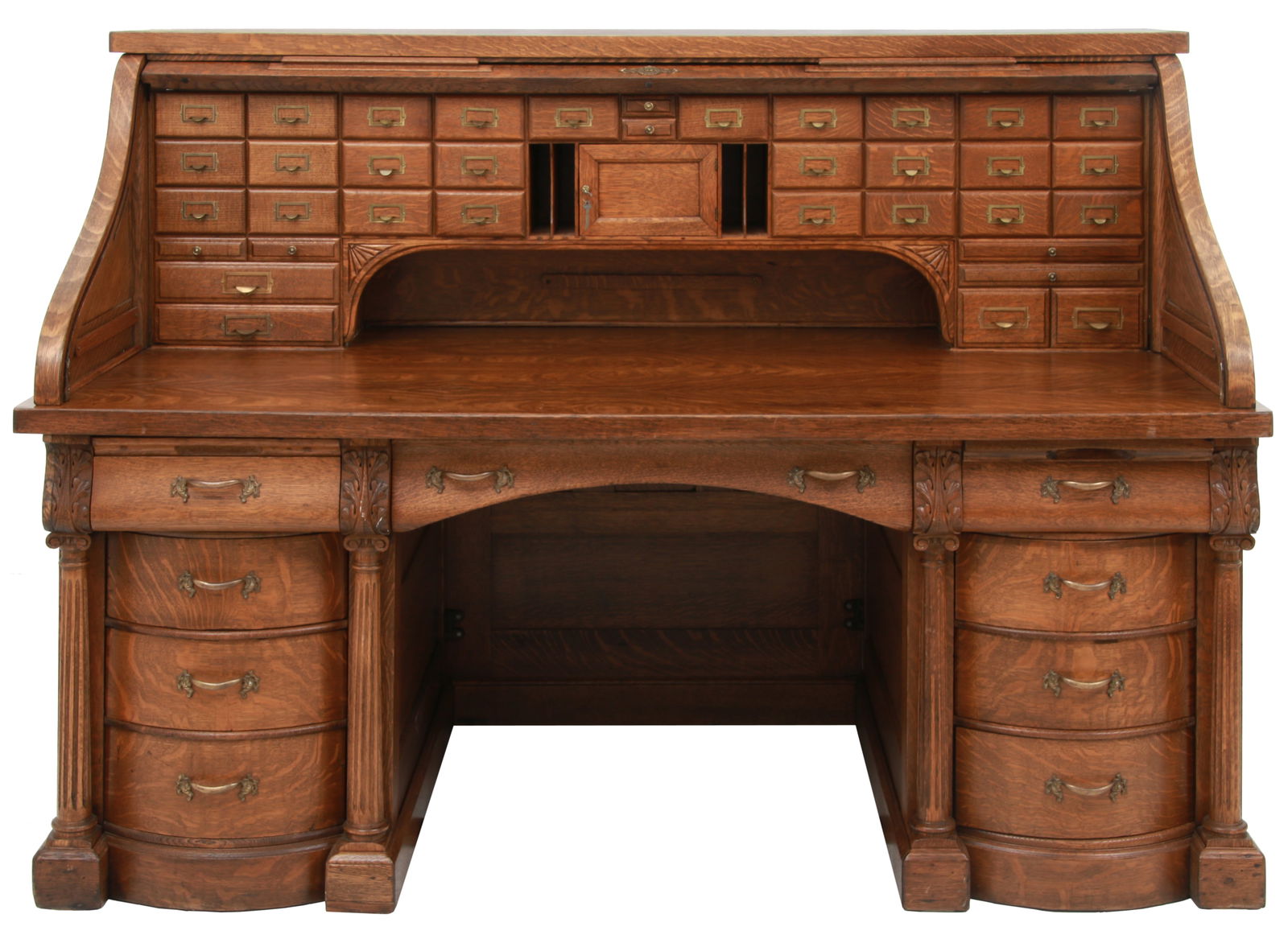 Gunn Furniture Co. "The Gunn Desk" Roll Top Desk (1 of 12)