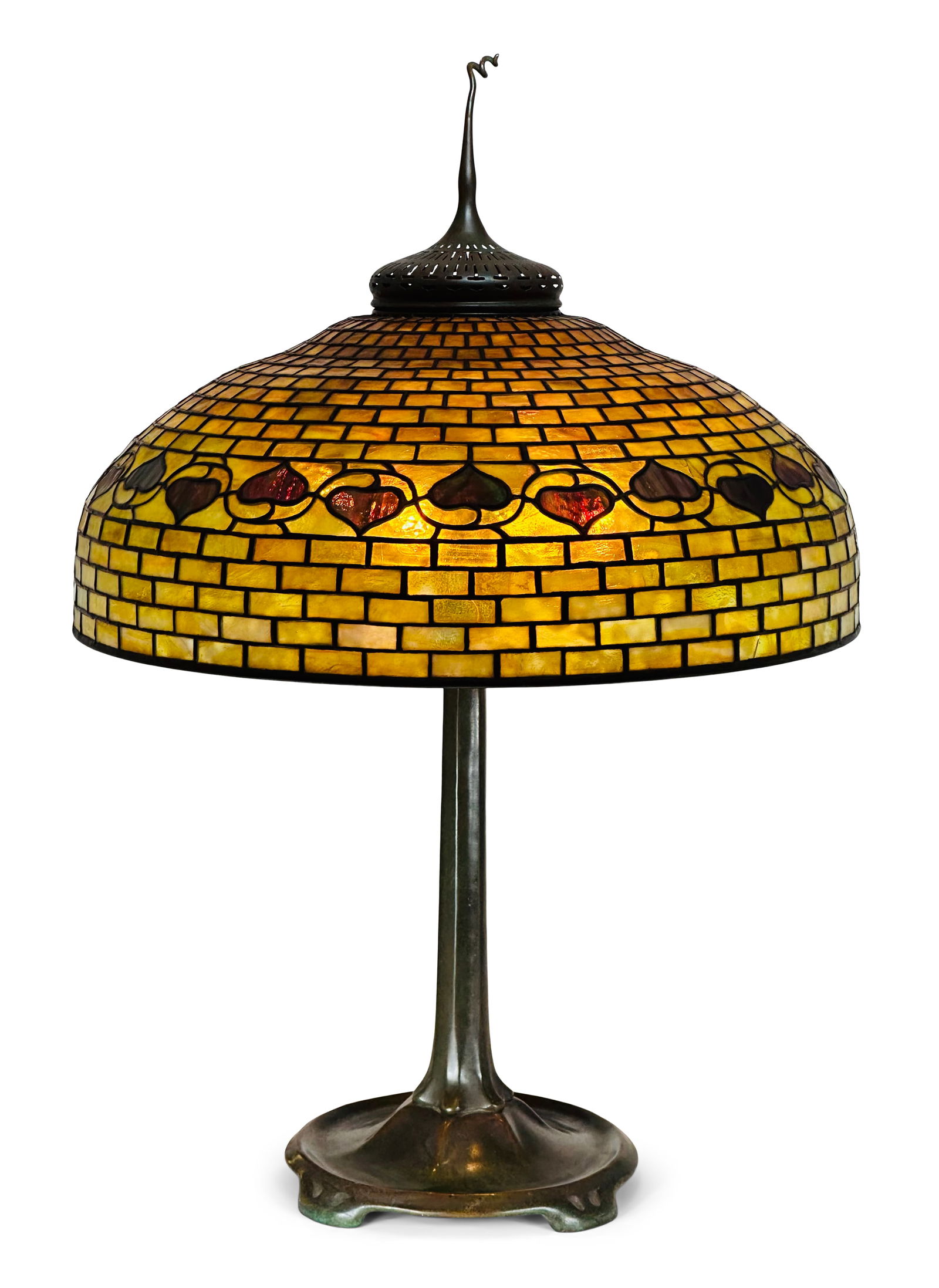 Tiffany Studios "Acorn" Table Lamp (1 of 5)