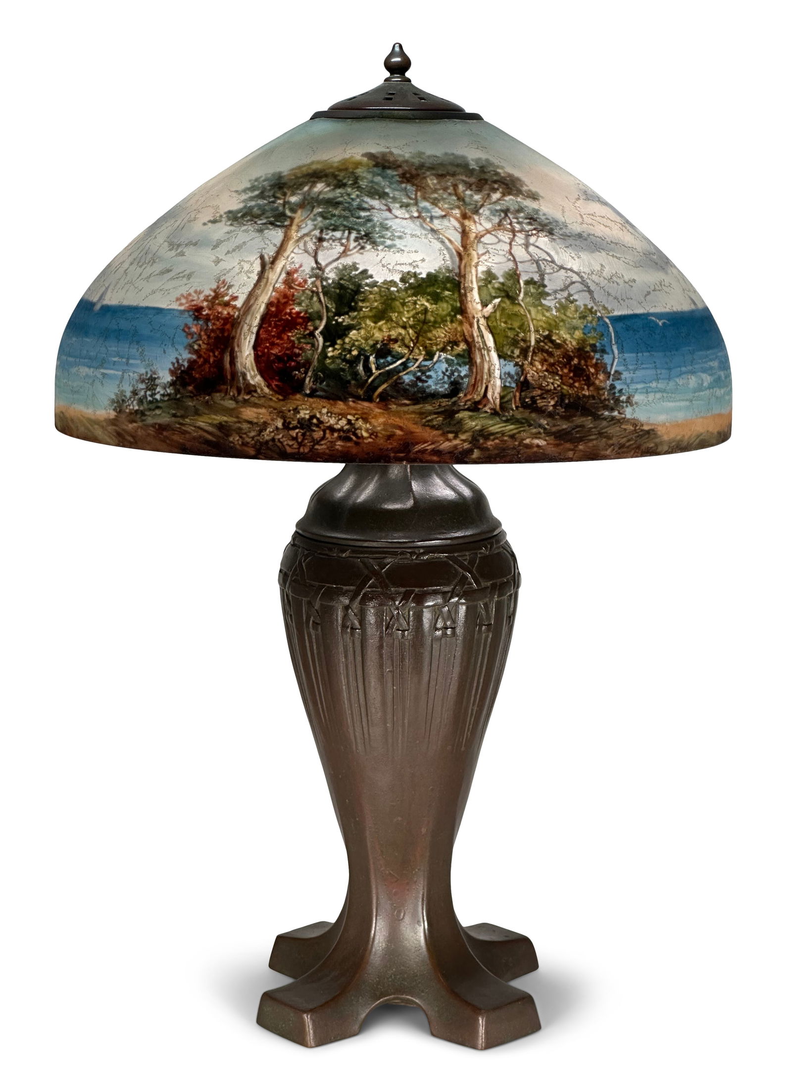 Handel Company Coastal Landscape Table Lamp (1 of 6)