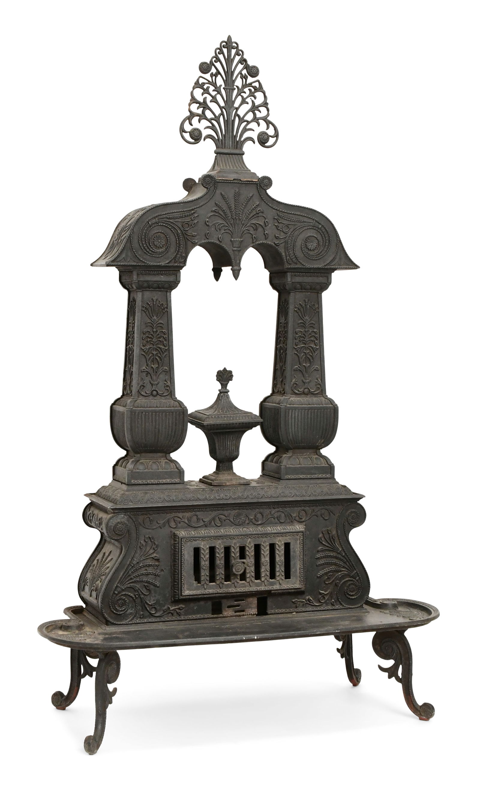 E.N. Pratt & Co. Cast Iron Parlor Stove (1 of 9)