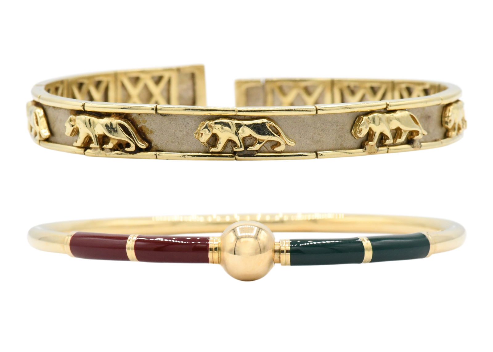 Two 14K Yellow Gold Bracelets (1 of 9)