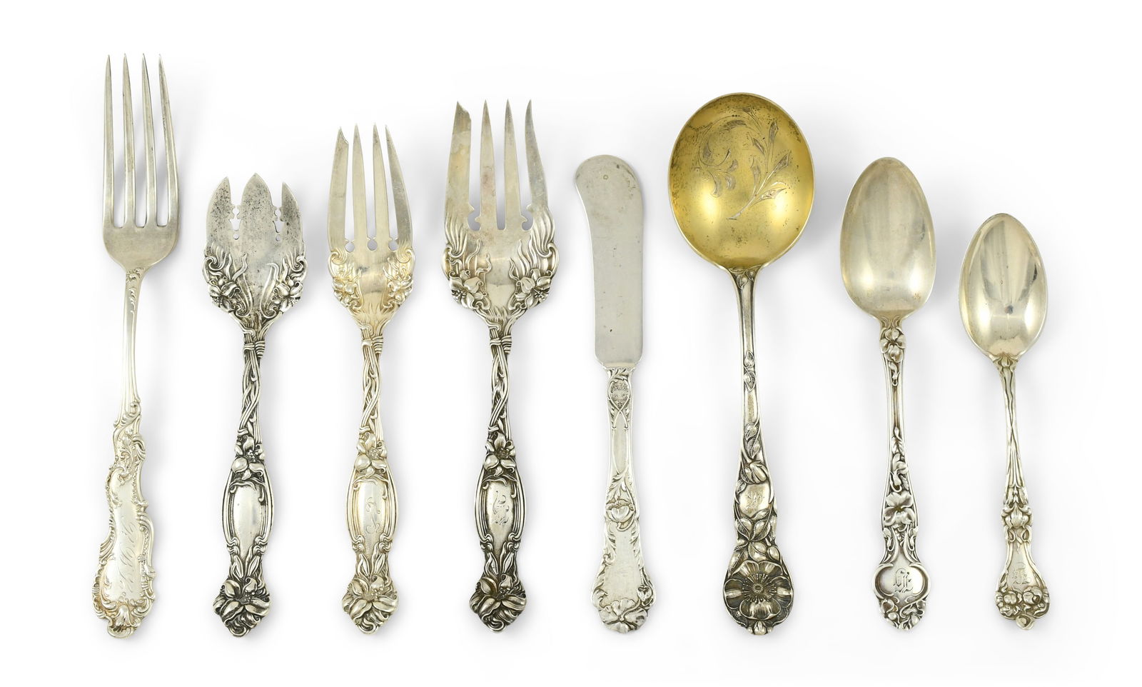 Lot of 36 Sterling Silver Flatware Pieces (1 of 4)