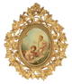 Continental Oil Painting of Cherubs