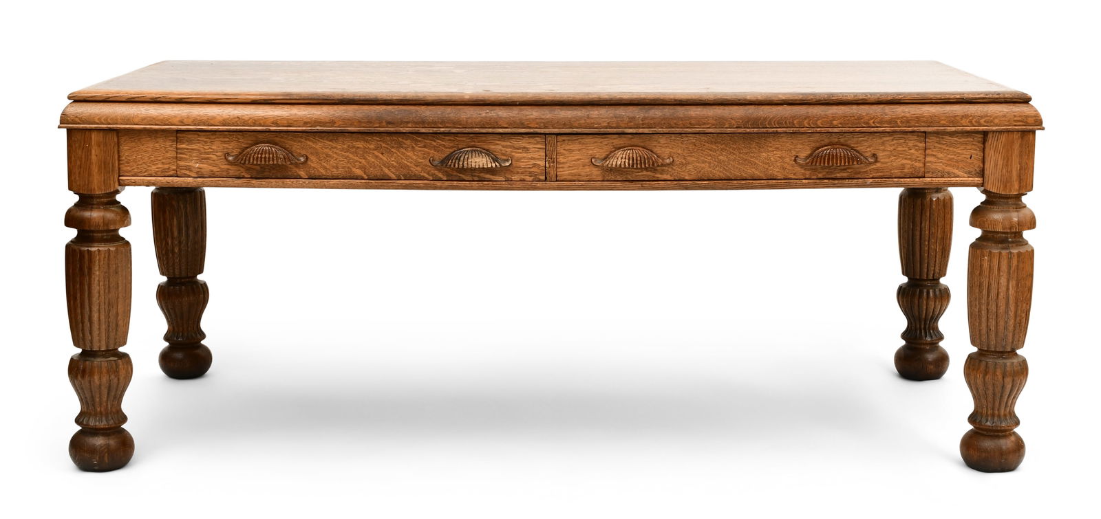 American Quarter Sawn Oak Conference Table (1 of 4)