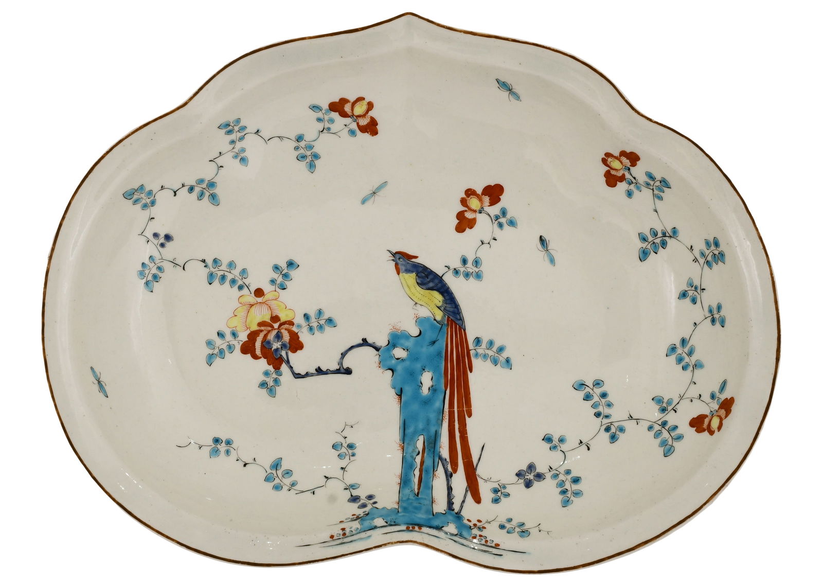 An Early Royal Worcester Porcelain "Sir Joshua Reynolds" Bowl (1 of 3)