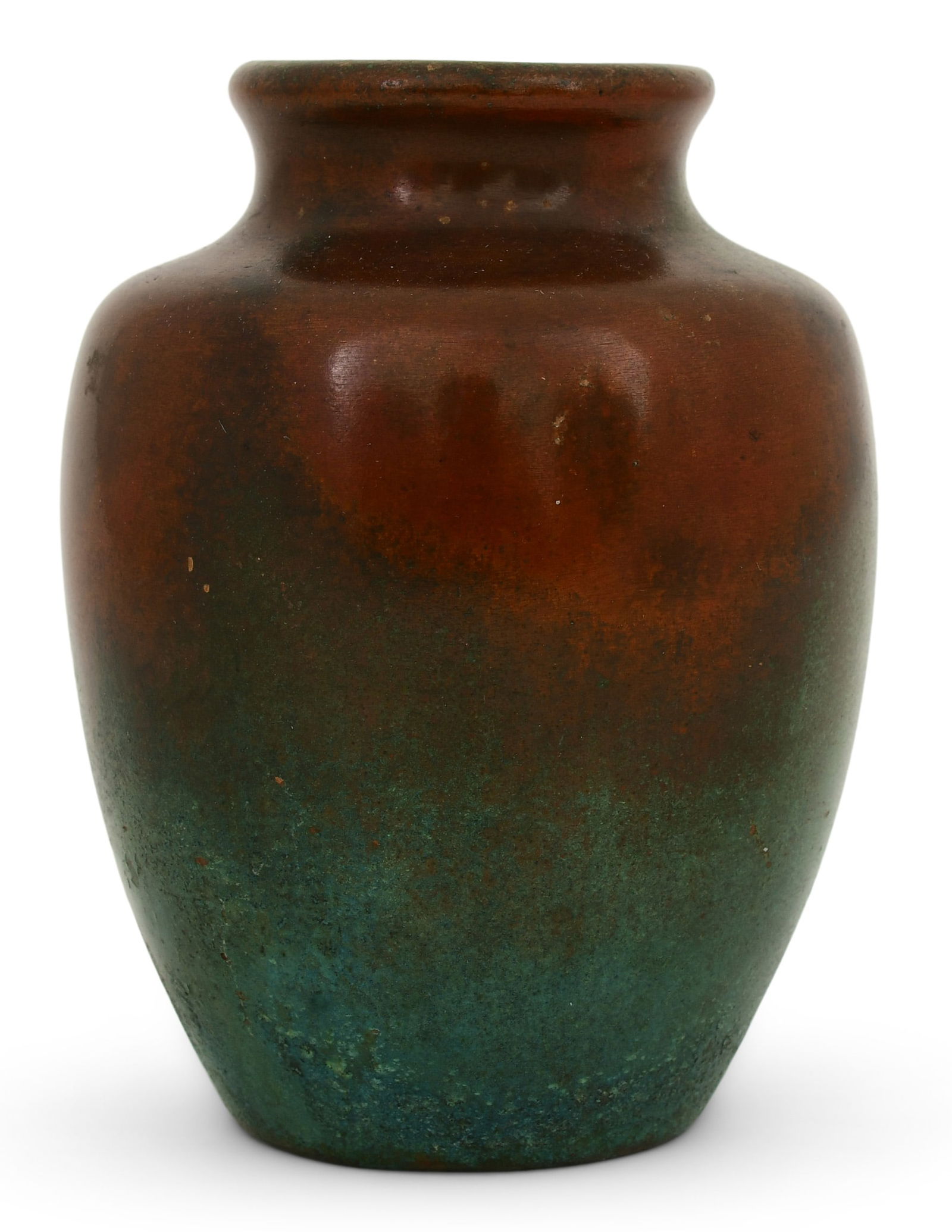 Charles Clewell Copper-Clad Pottery Vase (1 of 4)