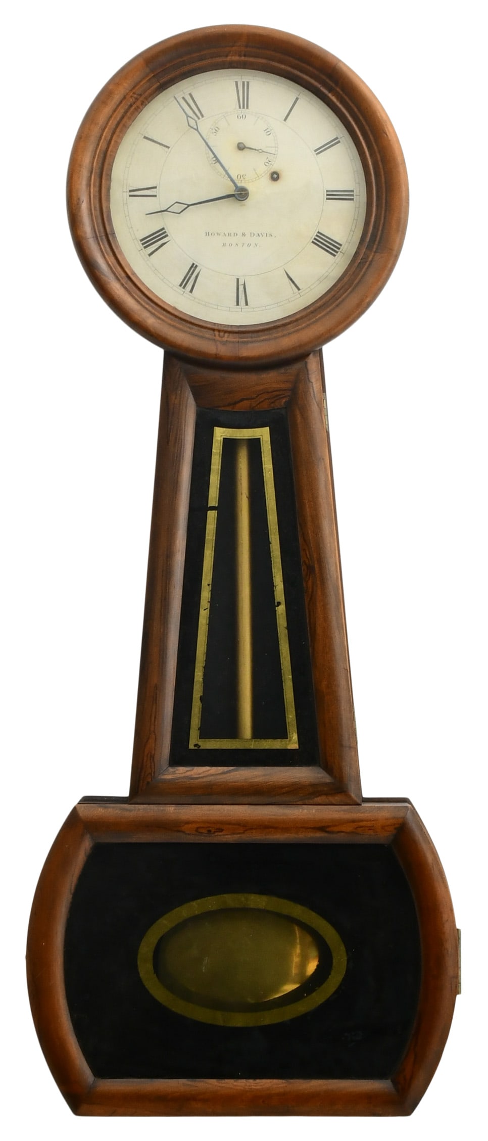 Howard & Davis "No. 1 Regulator" Banjo Clock (1 of 9)