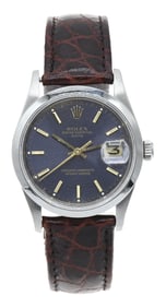Rolex Oyster Perpetual Date, Reference 15000, Steel Wristwatch, Circa 1982