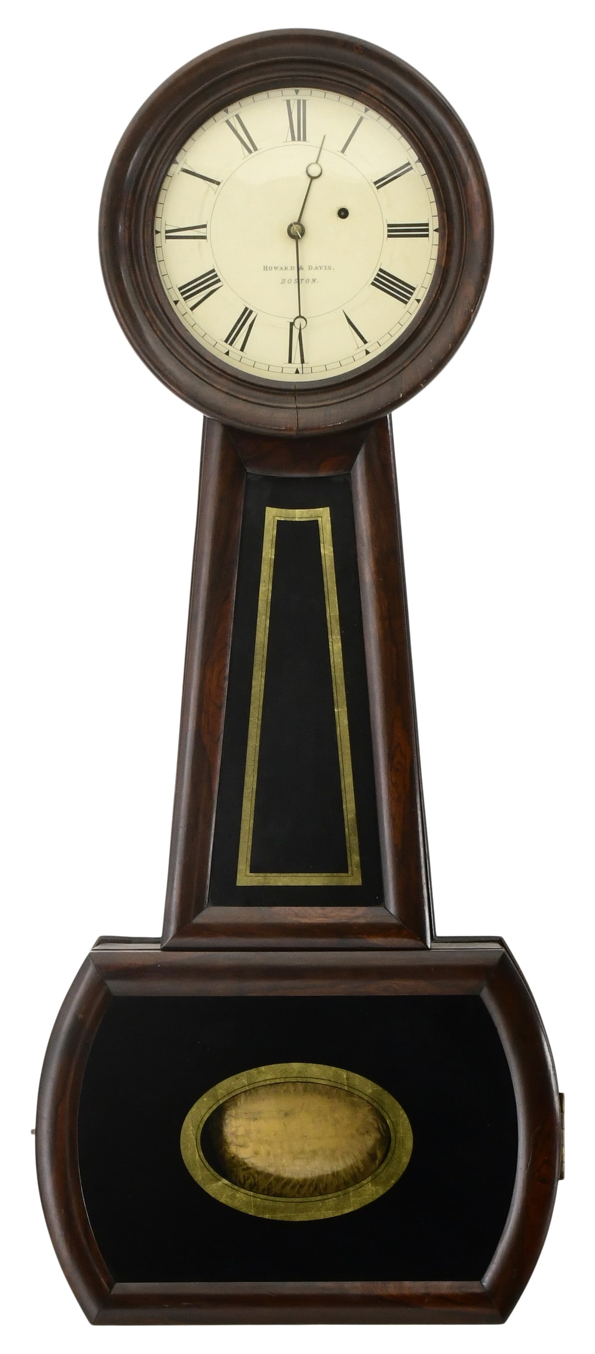 Howard & Davis "No. 2 Regulator" Banjo Clock (1 of 9)