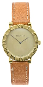 Tiffany & Co. 18K Gold "Atlas" Wristwatch
