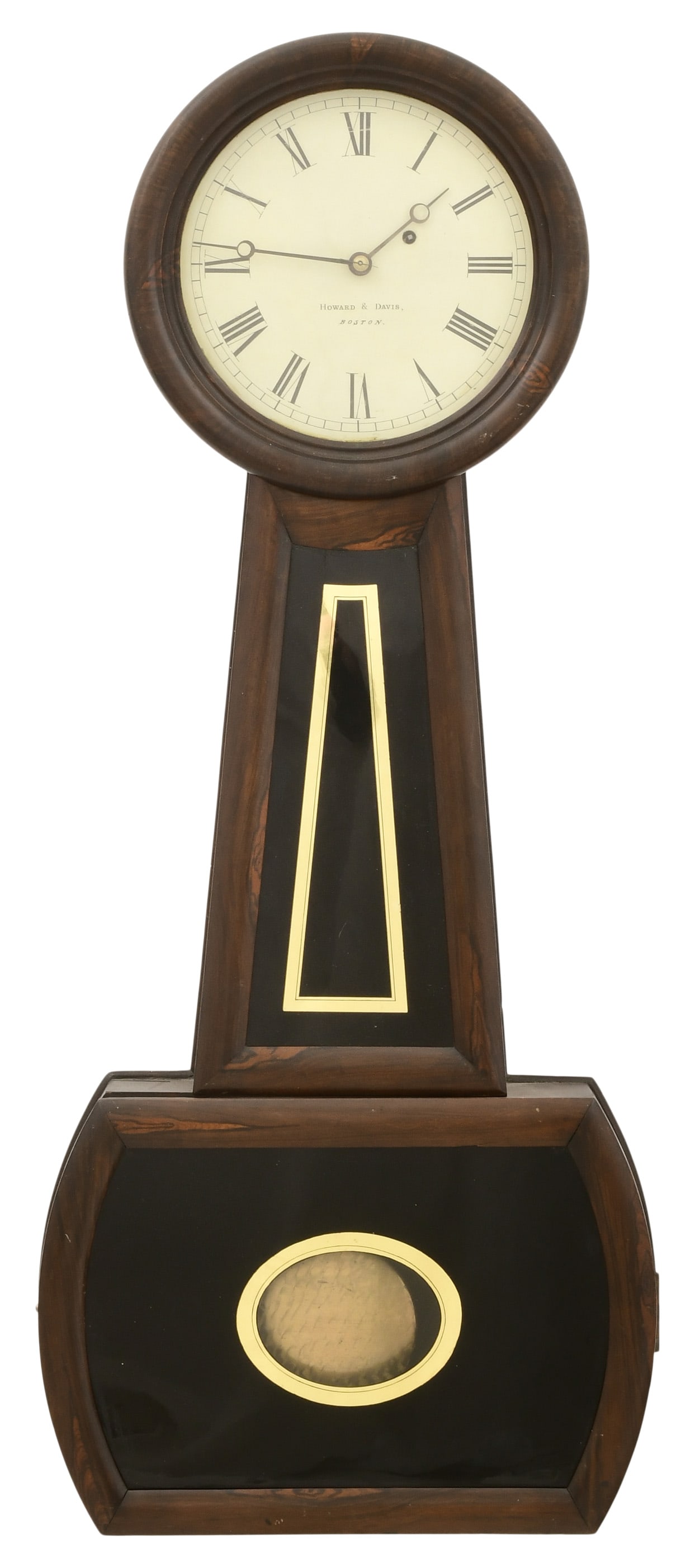 Howard & Davis "No. 3 Regulator" Banjo Clock (1 of 9)