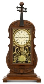 Reproduction Seth Thomas Violin Clock with Period Movement