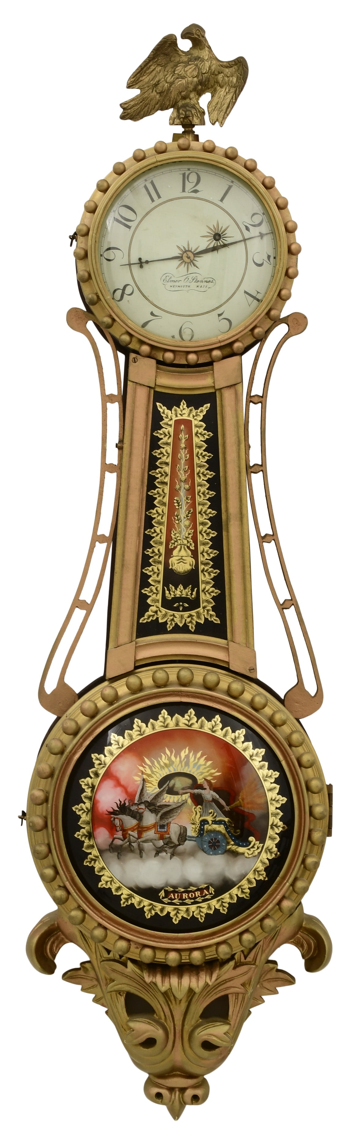 20th Century Girandole Banjo Clock (1 of 9)