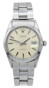 Rolex Oysterdate Precision, Reference 6694, Steel Wristwatch, Circa 1969