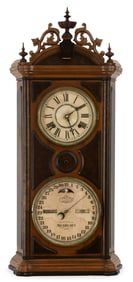 Ithaca Calendar Clock Co. "No. 5 Emerald" Shelf Clock