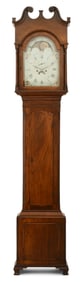 Philadelphia Chippendale Mahogany Tall Case Clock