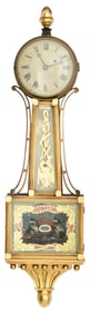 Aaron Willard Jr. (1783-1864), Presentation Banjo Clock, Boston, Massachusetts