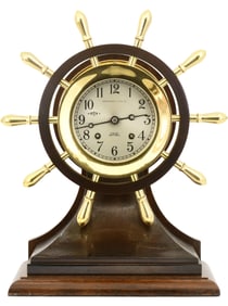 Chelsea Clock Co. "Mariner" Ship's Bell Clock, Abercrombie & Fitch Co.