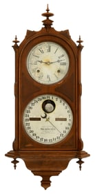 Ithaca Calendar Clock Co. "No. 7 Hanging Cottage" Wall Clock