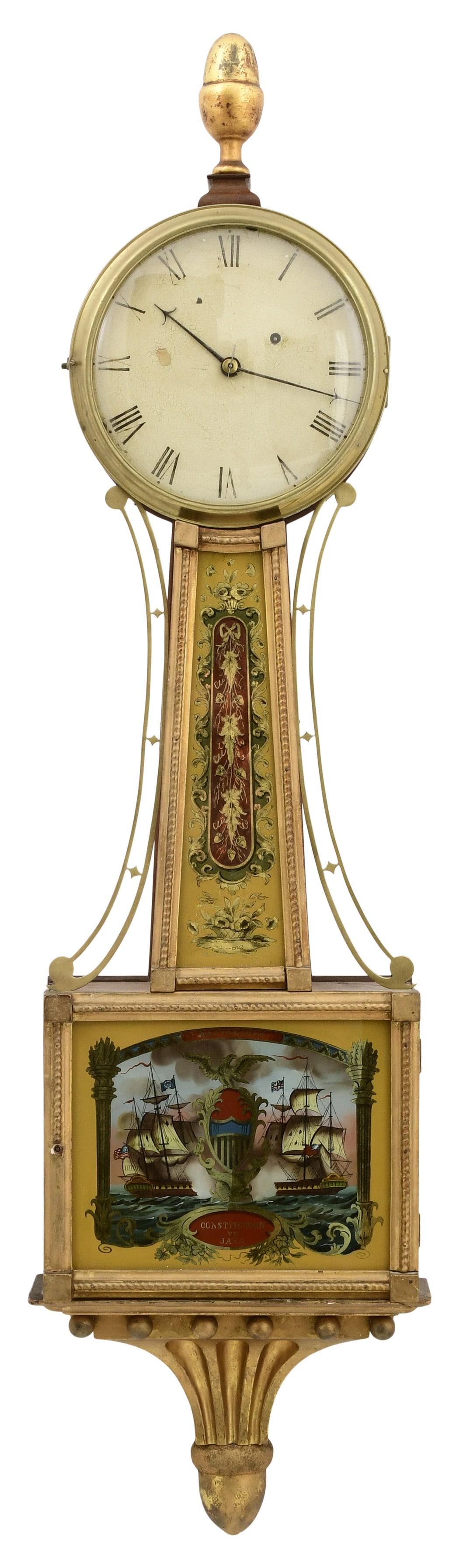 A Period Willard School Banjo Clock with T-Bridge Suspension (1 of 7)