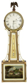 Early 19th Century American Banjo Clock