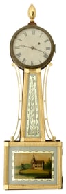 19th Century American Banjo Clock
