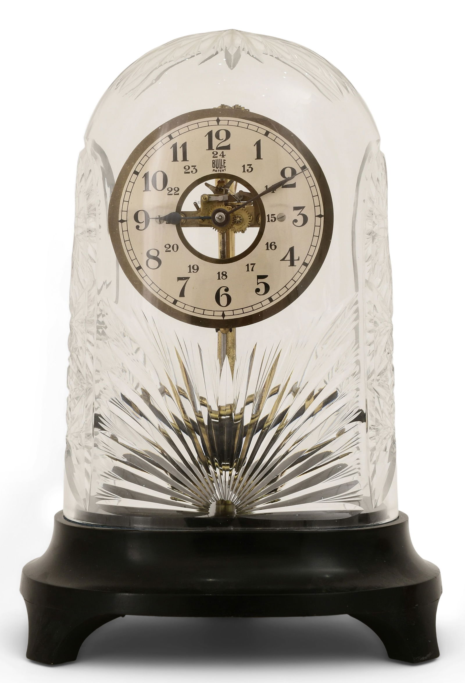 Bulle ATO Electric Mantel Clock with Crystal Dome (1 of 6)