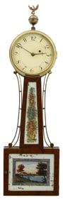 Early 19th Century American Banjo Clock