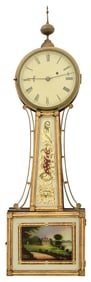Early 19th Century American Banjo Clock
