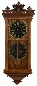 Ithaca Calendar Clock Co. "No. 6 1/2 Shelf Belgrade" Clock
