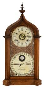Ithaca Calendar Clock Co. "Steeple" Mantel Clock