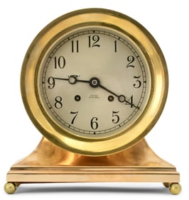 Chelsea Clock Co. "Base & Ball" Ship's Bell Clock