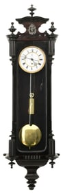 Lenzkirch Single-Weight Vienna Regulator Clock
