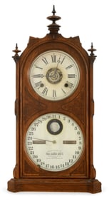 Ithaca Calendar Clock Co. "No. 9 Shelf Cottage" Clock