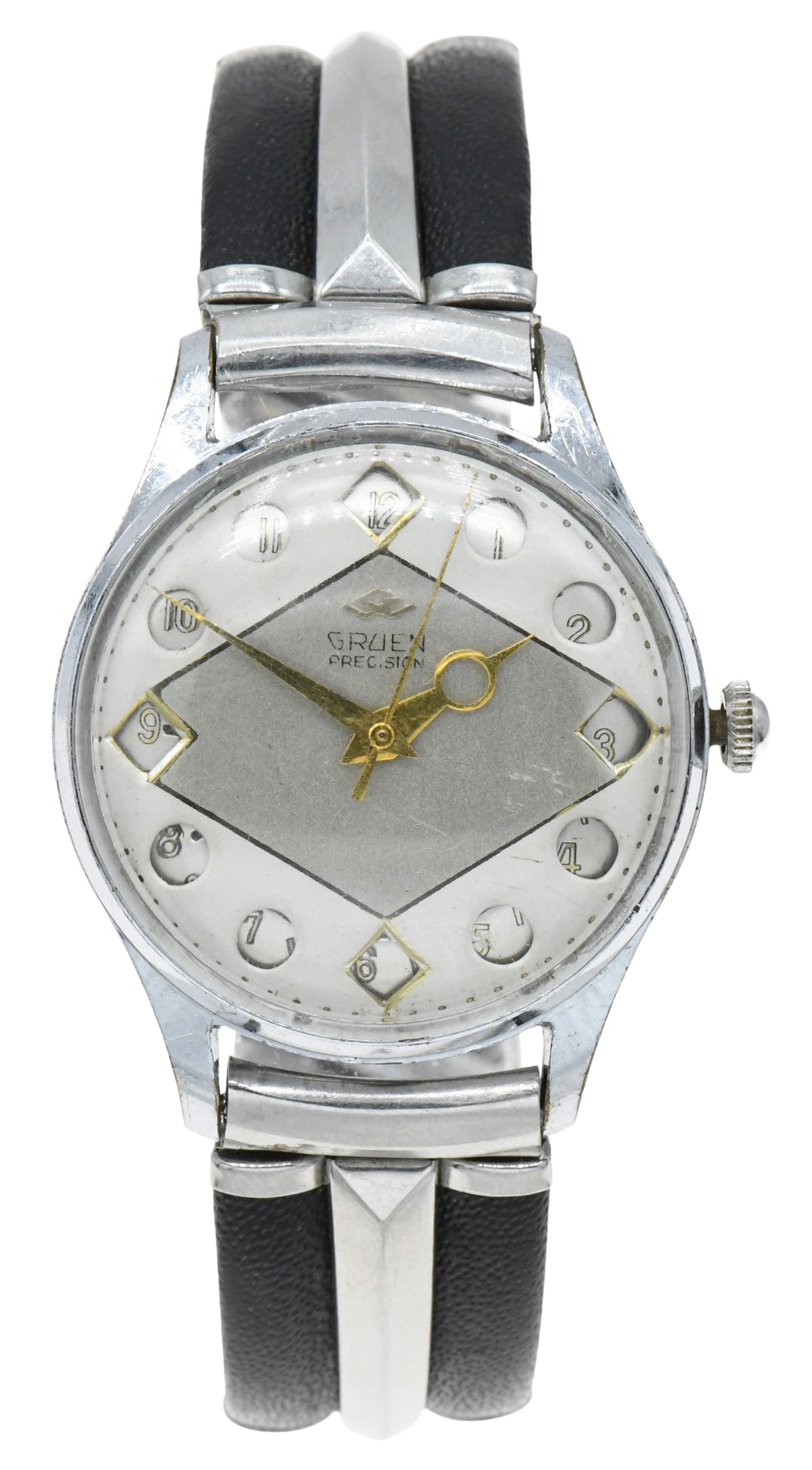 Gruen Airflight Jump Hour Wristwatch, Circa 1960's (1 of 3)