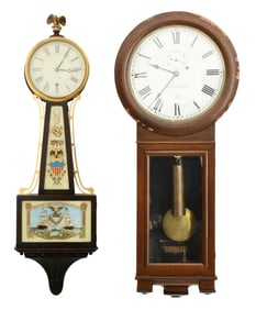 Two Seth Thomas Wall Clocks
