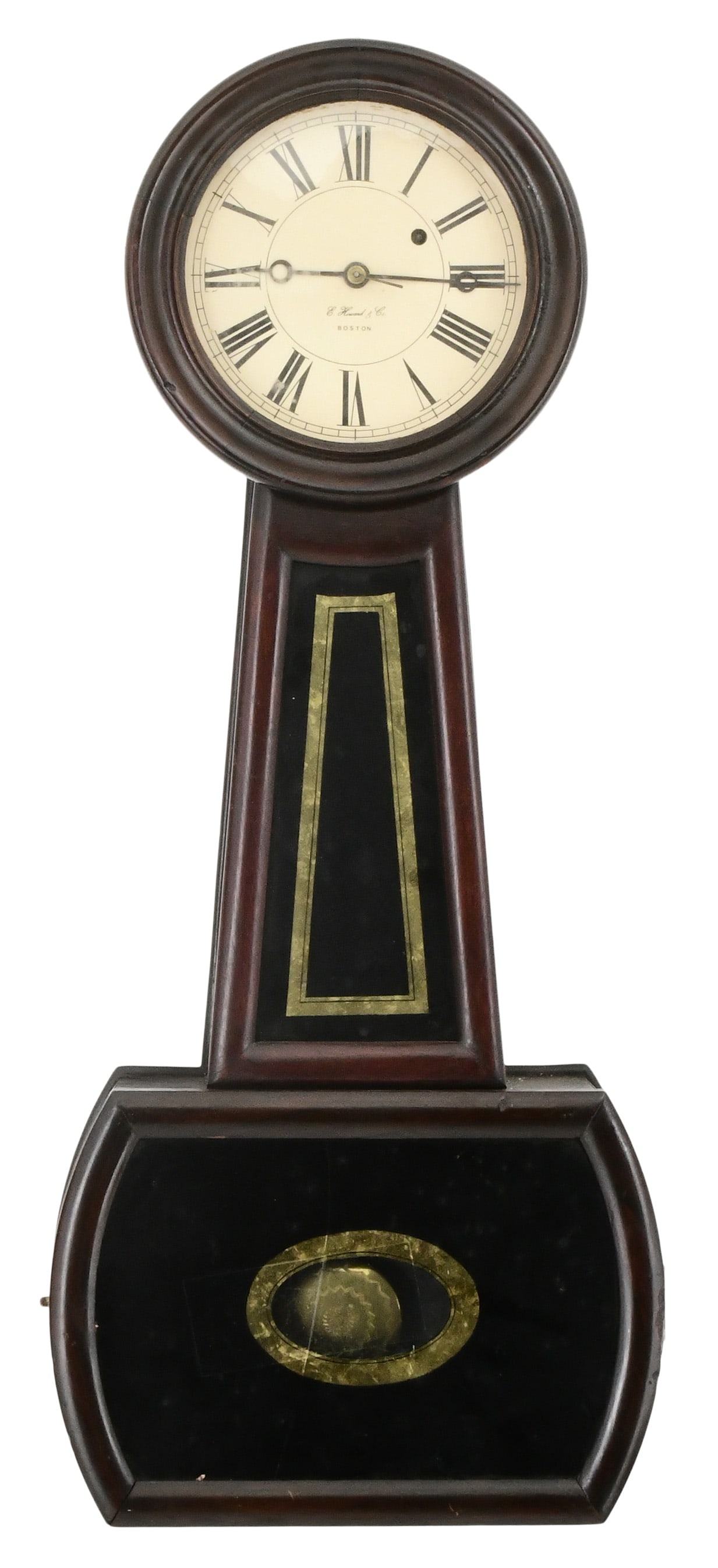 Attr. Howard & Davis, "No. 5 Regulator" Banjo Clock (1 of 8)