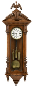 Three-Weight Vienna Regulator Clock, "Remember"