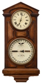 Ithaca Calendar Clock Co. "No. 7 Shelf Cottage" Clock with Bracket