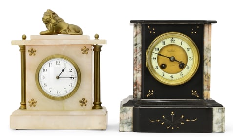 Two French Mantel Clocks