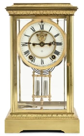 Ansonia Clock Co. Crystal Regulator Clock