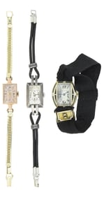 Lot of Three Ladies Wristwatches