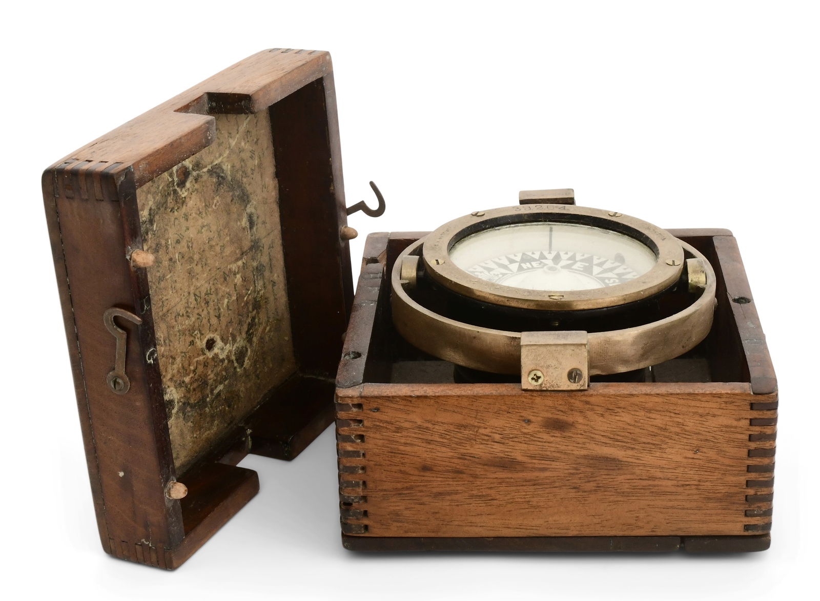 An Early E.S. Ritchie & Sons Gimbaled Compass (1 of 5)