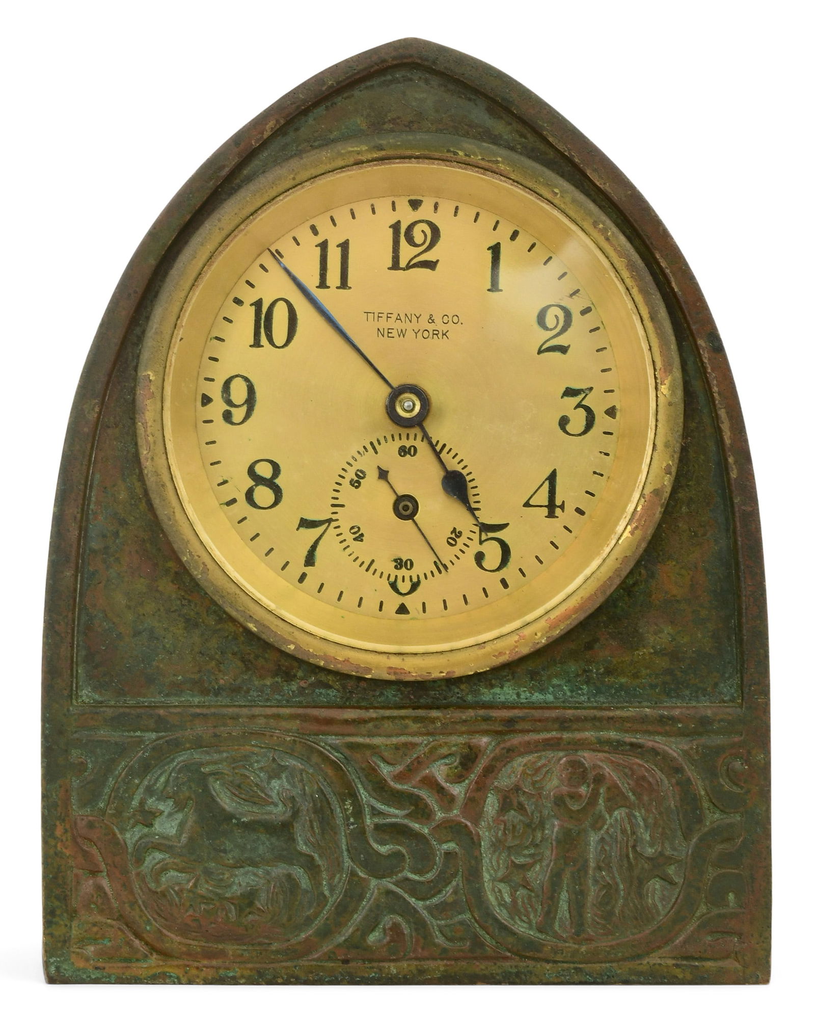 Tiffany Studios / Tiffany & Co. "Zodiac" Desk Clock (1 of 7)
