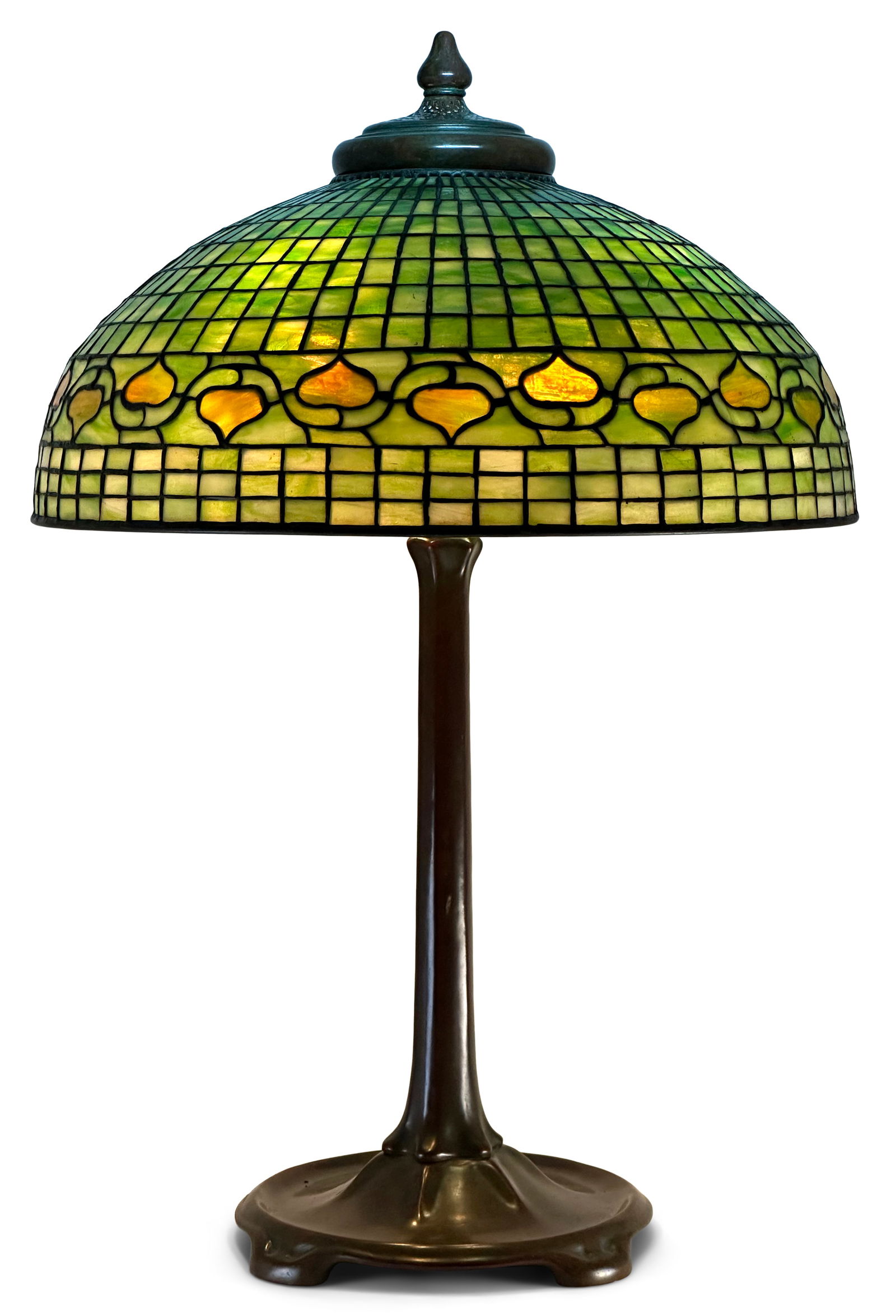 Tiffany Studios "Vine Border" Table Lamp (1 of 5)