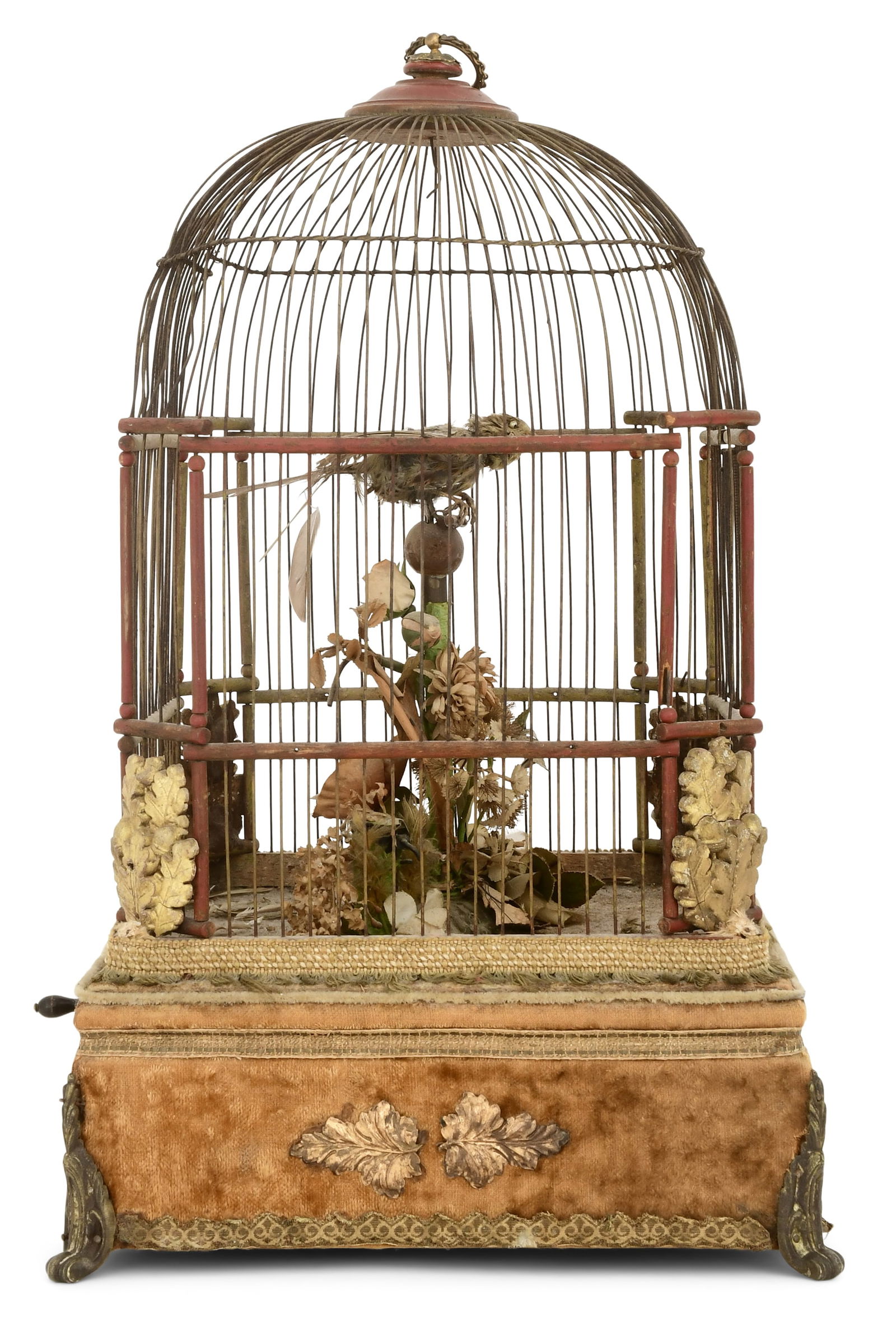 French Singing Bird Automaton with Cage (1 of 7)
