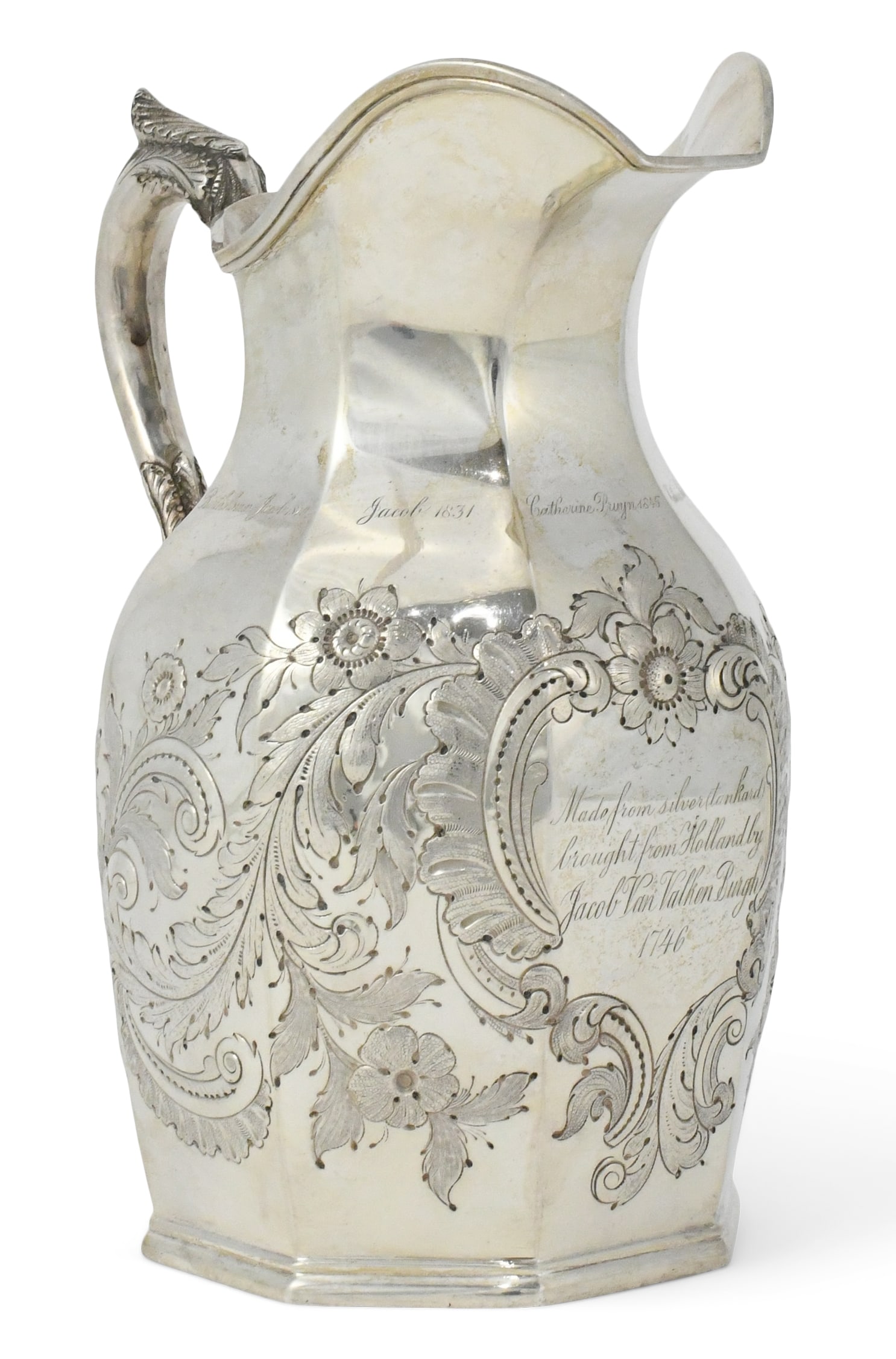 Wood & Hughes Silver Water Pitcher (1 of 7)