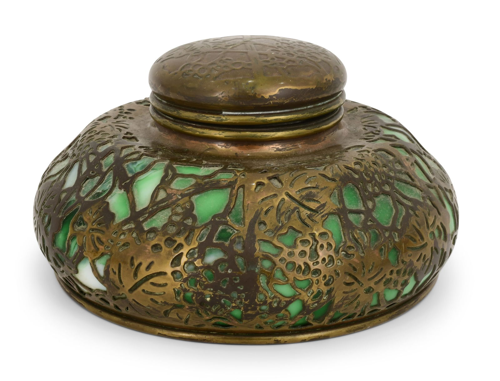 Tiffany Studios "Grapevine" Inkwell (1 of 4)